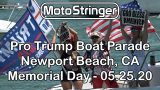 Pro Trump Boat Parade Newport Beach, CA